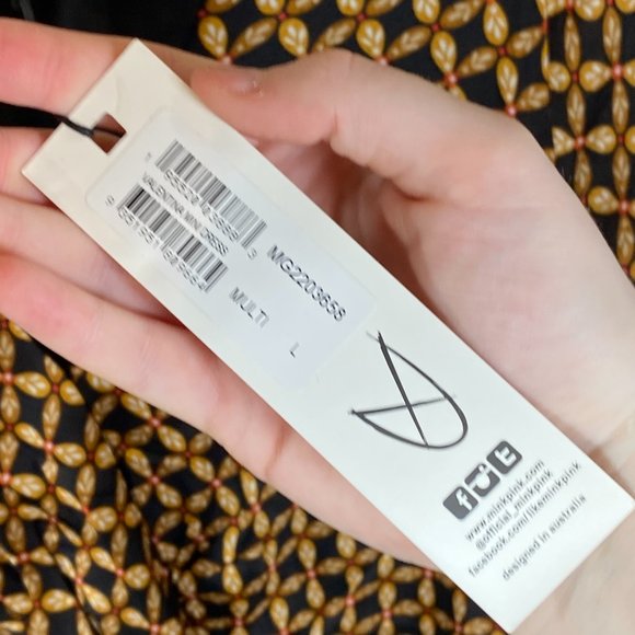 NWT MinkPink Valentina Mini Dress - Picture 4 of 7